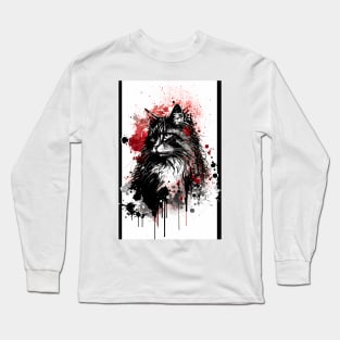 Norwegian Forest Cat Long Sleeve T-Shirt